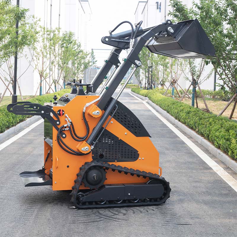 csgl t460 compact track loader bucket angle CSGL-T460 Mini Track Loader - Image 4