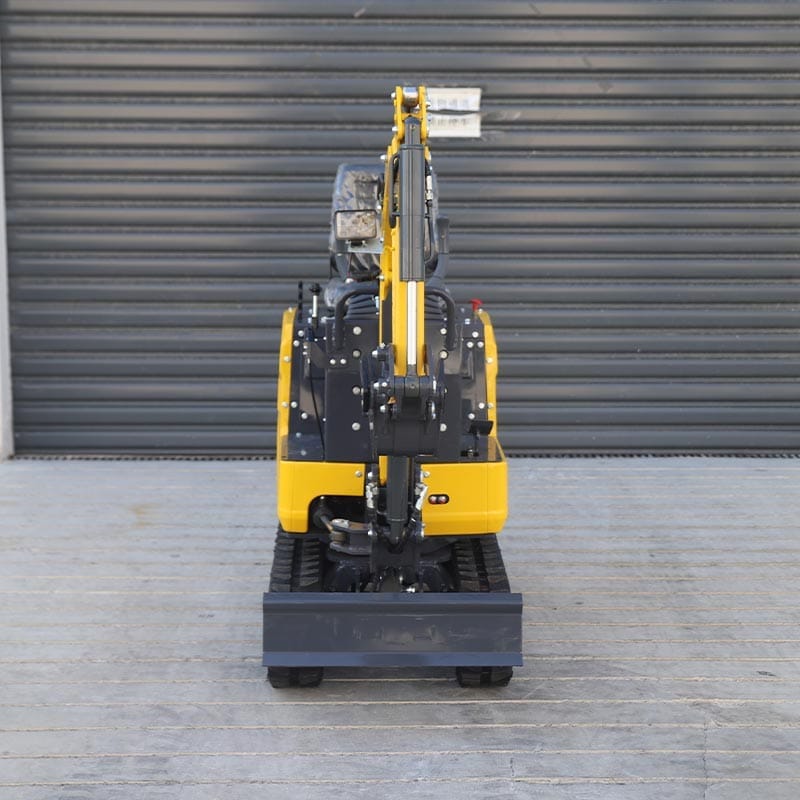 csgw 06q micro excavator rear angle CSGW-06Q 0.6Ton Mini Excavator - Image 4