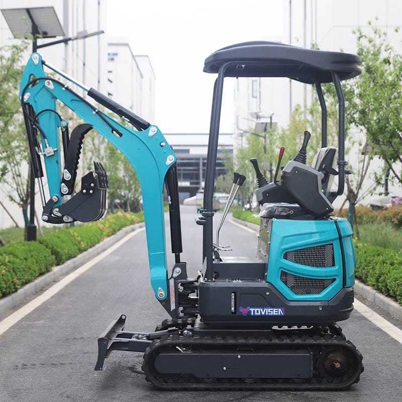 csgw 18q compact excavator front side view CSGW-18Q Mini Excavator - Image 3