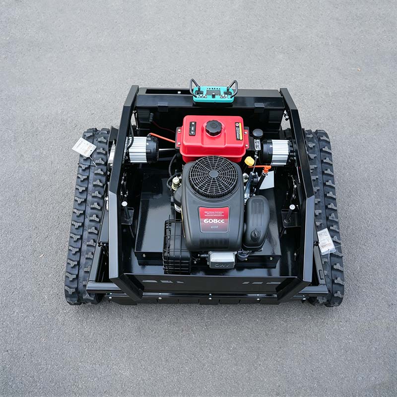 csj hs1000 heavy duty rc mower top view CSJ-HS1000 Crawler Lawn Mower - Image 7