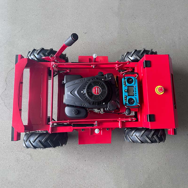csj lb600 rc track mower top down view CSJ-LB600 - Image 6