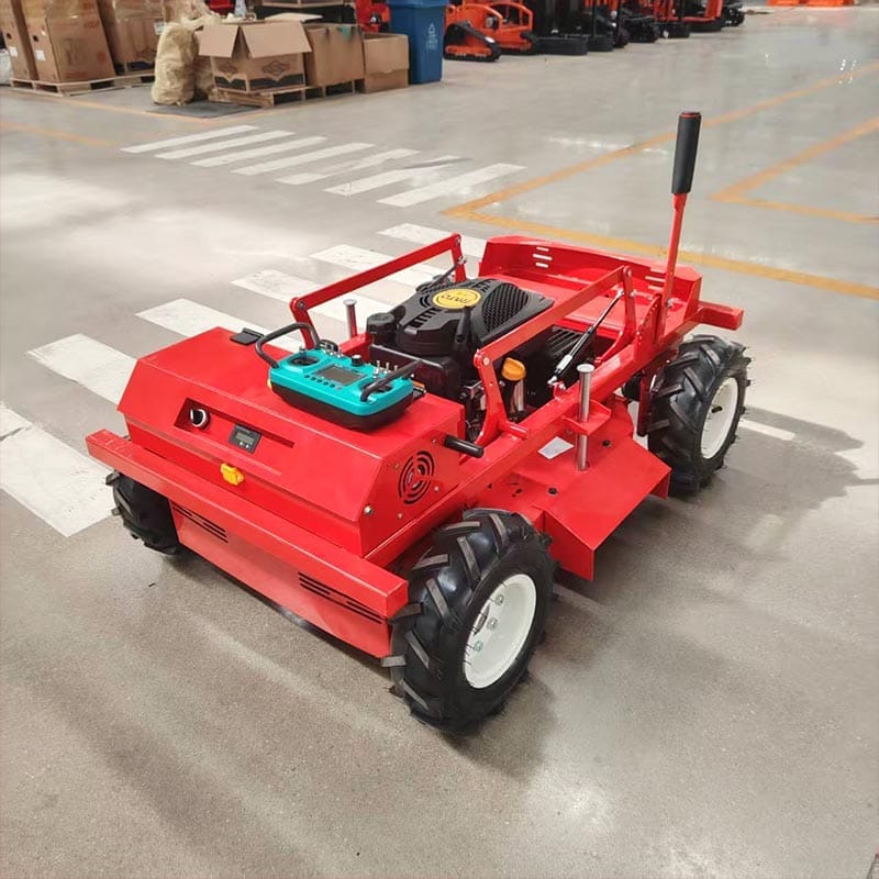 csj lb600 tracked remote slope mower angle CSJ-LB600 - Image 4