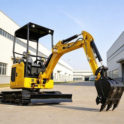 2.2 ton mini digger working site outdoor 2.2 ton mini digger working site outdoor