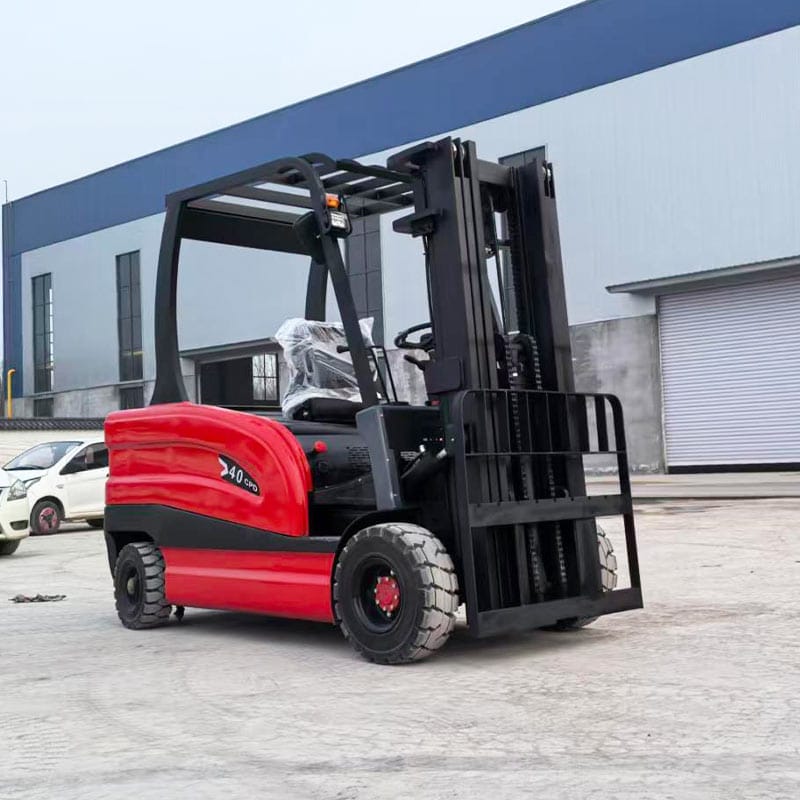 csaf 40 electric counterbalance forklift side angle CSAF-40 4.0Ton Electric Forklift - Image 2