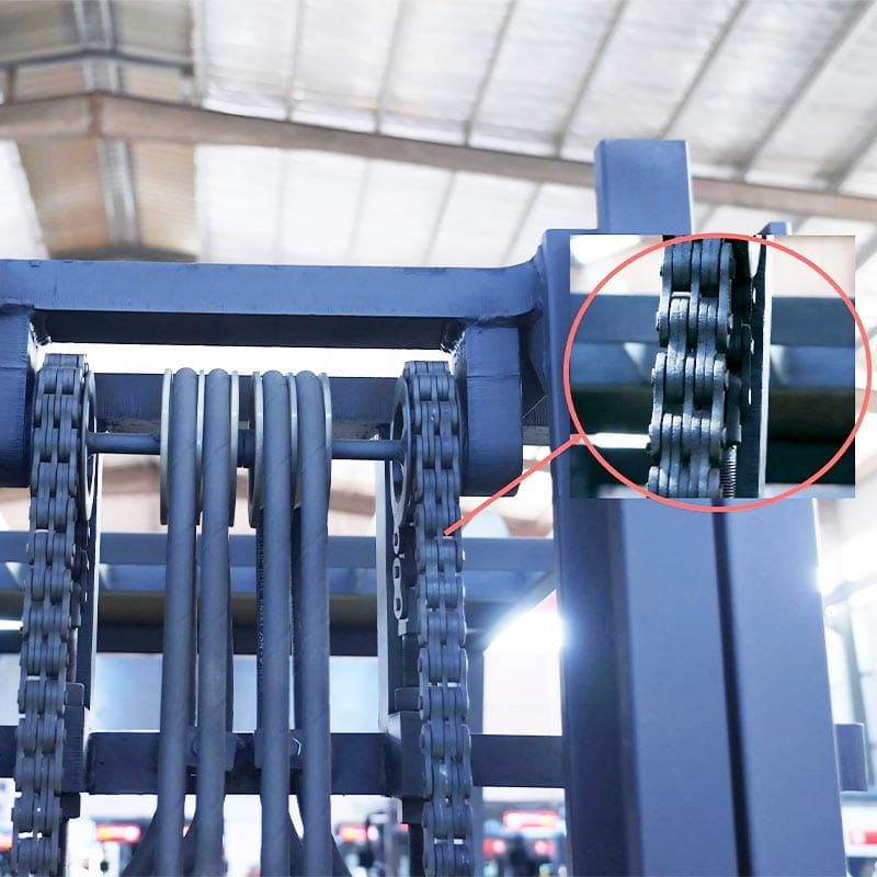csaf 50 5t electric forklift mast lifting cylinder CSAF-50 5.0Ton Electric Forklift - Image 5