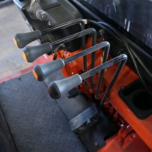 csah 30 3.0 ton electric forklift mast forks CSAH-30 3.0Ton Electric Forklift - Image 3