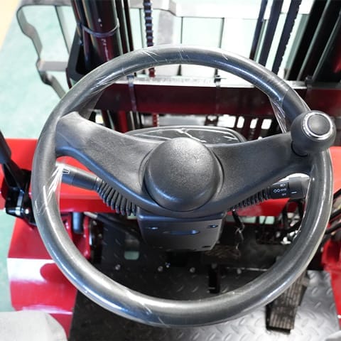 csdf 15 electric counterbalance forklift steering controls CSDF-15 1.5Ton Electric Forklift - Image 4