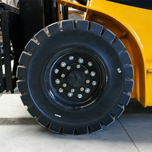 csds 20 electric forklift front wheels chassis CSDS-20 2.0Ton Electric Forklift - Image 4