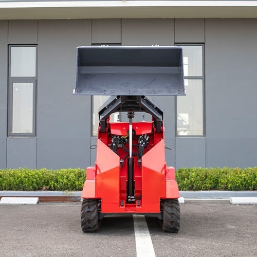 csgl t490 mini track loader stand on platform CSGL-T490 Mini Track Loader - Image 5