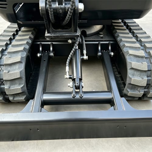 csgw 18k mini digger rubber tracks dozer blade CSGW-18K Mini Excavator - Image 4