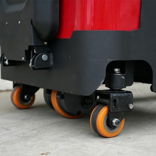 cshf d15 double lift stacker drive wheel base CSHF-D15 Double‑lift Electric Stacker - Image 5