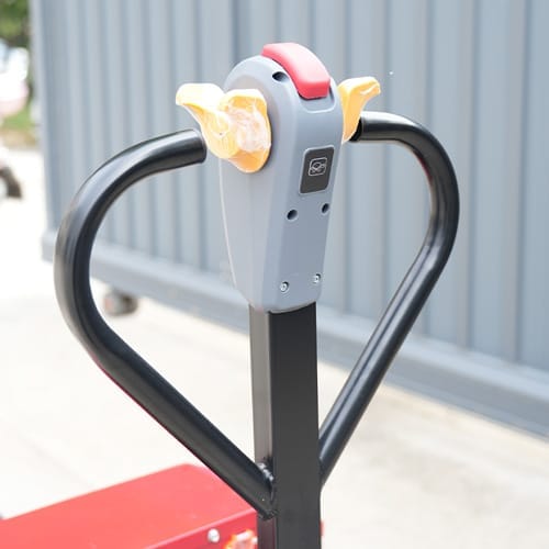 cshp x20 pallet truck ergonomic tiller head CSHP-X20 2.0Ton Pallet Truck - Image 6