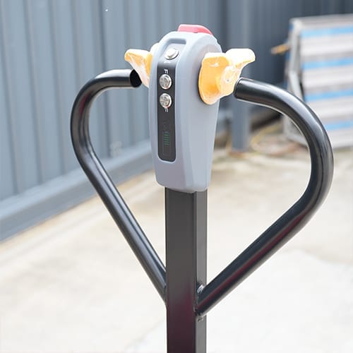 cshp x30 pallet truck ergonomic tiller handle CSHP-X30 3.0Ton Pallet Truck - Image 2