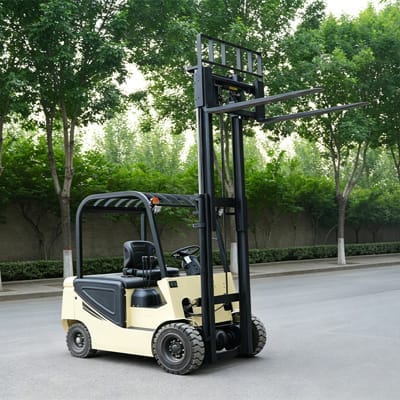 cshz 15 1.5 ton electric forklift front angle CSHZ-15 1.5Ton Electric Forklift - Image 2