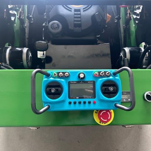 csj hb500 tracked robot mower top chassis CSJ-HB500 Crawler Lawn Mower - Image 4