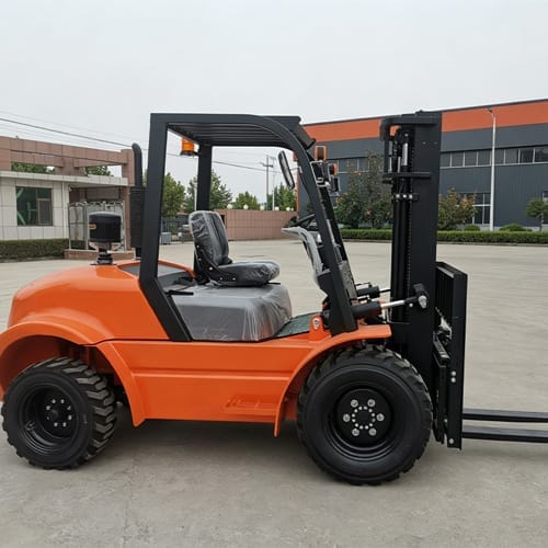 csq 30t 3 ton diesel powered forklift side profile CSQ-30T 3.0Ton Diesel Forklift Truck - Image 3