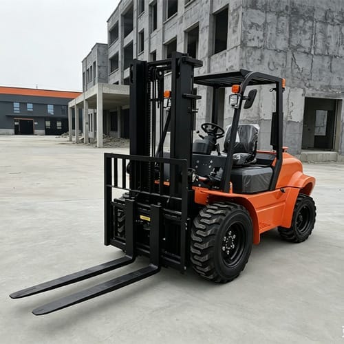 csq 30t 3.0 ton diesel forklift front view CSQ-30T 3.0Ton Diesel Forklift Truck - Image 4