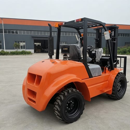 csq 30t 3.0t heavy duty diesel forklift raised mast CSQ-30T 3.0Ton Diesel Forklift Truck - Image 2