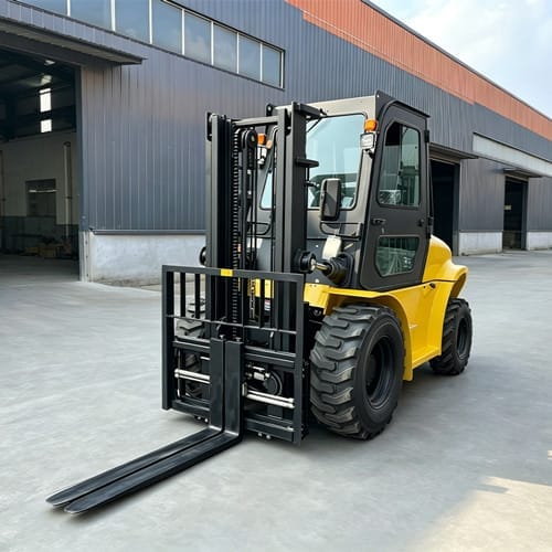 csq 35f 3.5t diesel counterbalance forklift mast CSQ-35F 3.5Ton Diesel Forklift Truck - Image 2