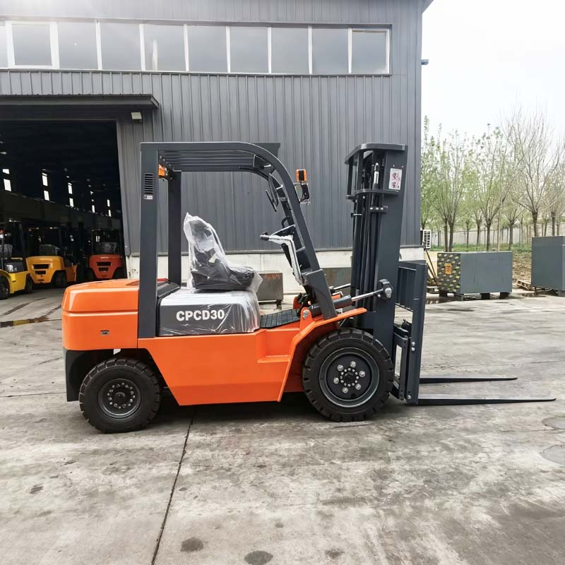 csqd 30 3.0 ton diesel counterbalance forklift front angle