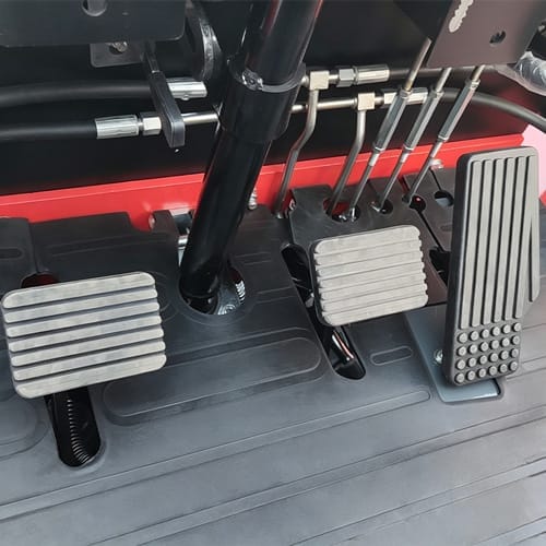 csqd 50 heavy duty forklift foot pedal controls CSQ-30T 3.0Ton Diesel Forklift Truck - Image 6