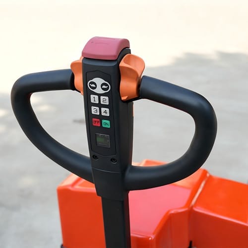 pallet truck ergonomic control handle CSHP-N30 3.0Ton Pallet Truck - Image 3