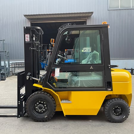 Carretilla elevadora diésel de 2,5 toneladas 3 CSQD-25 2.5 Ton Diesel Forklift Truck - Imagen 4